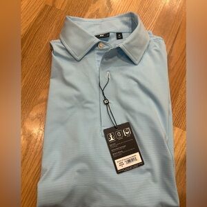 FootJoy Men's Light Blue Polo Shirt - Medium - New with tags!